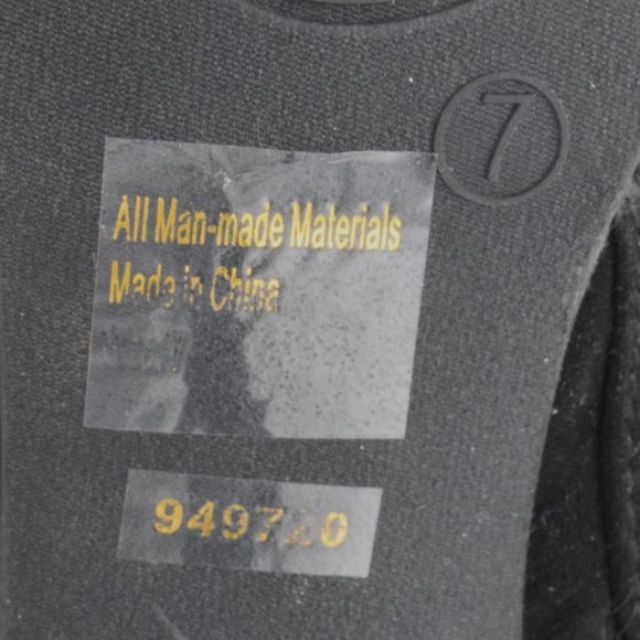 EUC Charlotte Russe Evelyn-56 Lace Up Peep Toe Ankle Bootie Black - Picture 5 of 6